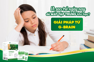 Giải Pháp Đến Từ G-Brain - Cốm Phát Triển Trí Não