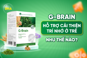 G-Brain Hỗ Trợ Cải Thiện Trí Nhớ ở Trẻ Như Thế Nào?