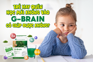 Trẻ Hay Quên, Học Mãi Không Vào, G-Brain Có Giúp Được Không?